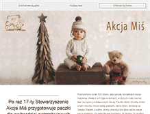 Tablet Screenshot of akcjamis.org